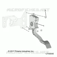 THROTTLE PEDAL