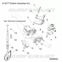 ENGINE, THROTTLE CONTROL ASM.