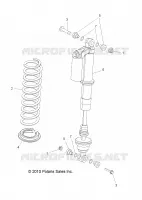 FRONT SUSPENSION SHOCK MOUNTING