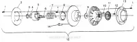 DRIVEN CLUTCH 440 XCR SP 0961760 (4931583158B014)