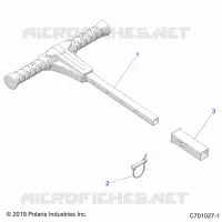 BODY, PASSENGER GRAB BAR