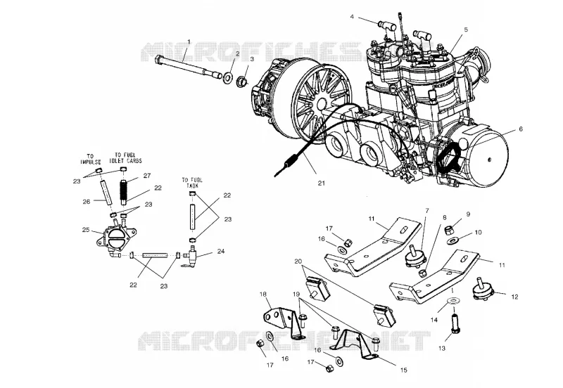 ENGINE MOUNTING