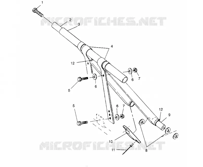 FRONT TORQUE ARM RXL 0966768 (4932033203B011)