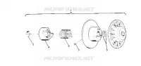 DRIVEN CLUTCH SPORT AND SPORT GT (4919271927024A)