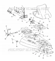 HOOD ASSEMBLY 440 / 0930760 AND 440 SKS / 0930560 (4922932293005A)