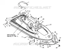 HULL   BODYWORK SL 650 B954058 (4930483048A005)