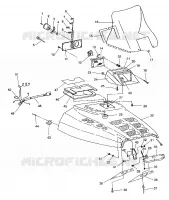 HOOD ASSEMBLY WIDETRAK GT / X932061 (4924722472005A)