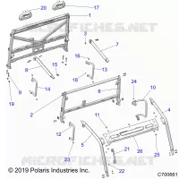 CHASSIS, CAB FRAME