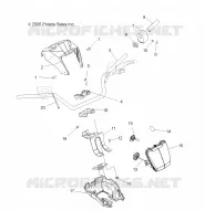 HANDLEBAR   HEADLIGHT POD