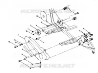 RIGHT CHAIN COVER ASSEMBLY  250 4X4