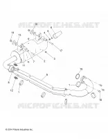 ENGINE, EXHAUST SYSTEM