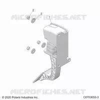ENGINE, THROTTLE PEDAL