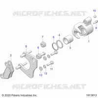 BRAKES, BRAKE FRONT BRAKE CALIPER