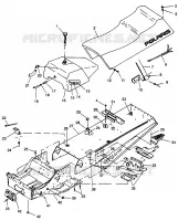 TUNNEL AND SEAT LITE GT 0973133 AND EUROPEAN LITE GT E973133 (4938253825A005)