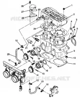 CYLINDER 500 EFI 0942774 AND EFI SKS 0942574 (4924982498032A)