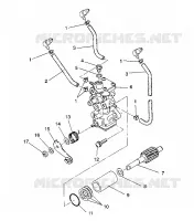OIL PUMP ASSEMBLY XLT/0930767,XLT SP/0930667    XLT SKS/0930567 (4923012301038A)