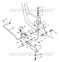 FOOT PEDAL   PARKING BRAKE