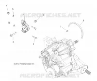 DRIVE TRAIN, MAIN GEARCASE MOUNTING