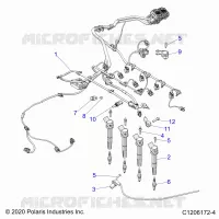 ELECTRICAL, WIRE HARNESS, ENGINE