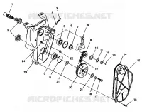 CHAINCASE ASSEMBLY 500 EFI E942774 AND  EFI SKS E942574 (49274127410018)