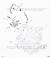 DRIVE TRAIN, MAIN GEARCASE MOUNTING