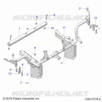 CHASSIS, FRONT FRAME ASM.