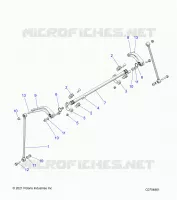 SUSPENSION, REAR STABILIZER BAR
