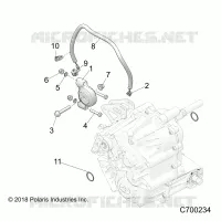 DRIVE TRAIN, MAIN GEARCASE MOUNTING