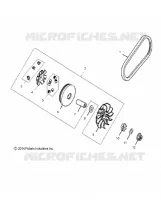 DRIVE TRAIN, PRIMARY CLUTCH