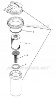 DRAIN SL 900 B964291 AND  INTL. SL 900 I964291 (4935583558C009)
