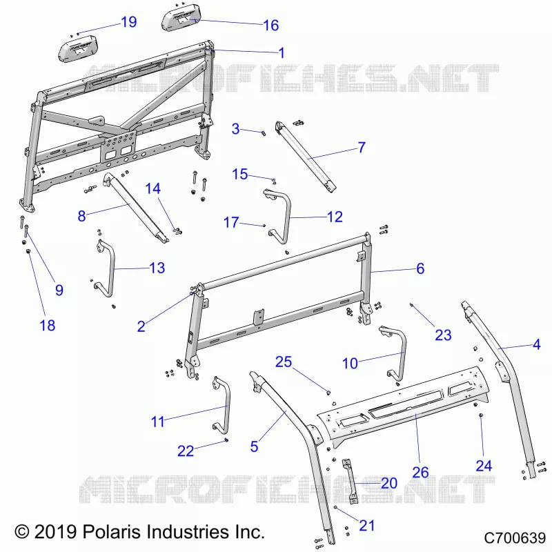 CHASSIS, CAB FRAME