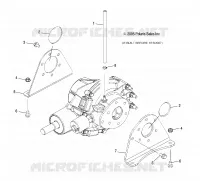 GEARCASE, MOUNTING, REAR (BUILT BEFORE 1/15/07)
