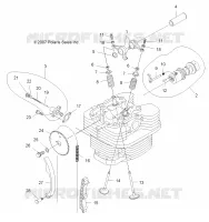 VALVES AND CAMSHAFT