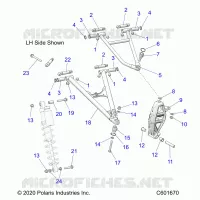 FRONT WISHBONES