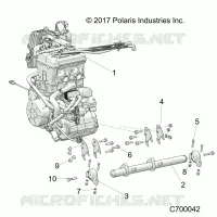 ENGINE, MOUNTING