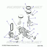 ENGINE, BALANCE SHAFT, CRANKSHAFT/PISTON