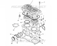 CYLINDER 440 XCR 0951660 (4929112911C010)