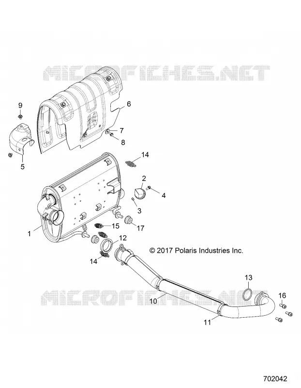 ENGINE, EXHAUST SYSTEM