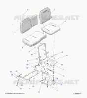 SEAT ASM. AND SLIDER