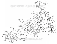 TUNNEL ASSEMBLY XLT 0940767, XLT SP 0940667   XLT SKS 0940567 (4925022502001A)