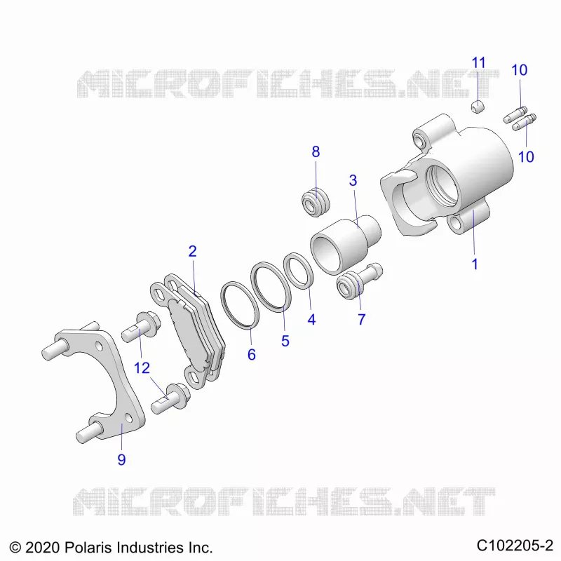 BRAKES, REAR CALIPER