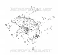 DRIVE TRAIN, REAR GEARCASE MOUNTING