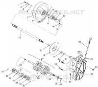 DRIVE TRAIN SPORT 0960443, SPORT TOURING 0960243 AND EUROPEAN SPORT TOURING (4932223222B010)