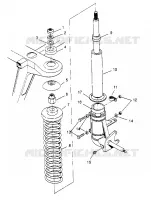 STRUT ASSEMBLY 2X4 300 W947530 (4926742674B001)