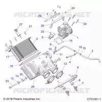 ENGINE, AIR INTAKE MANIFOLD