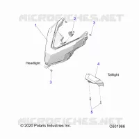 ELECTRICAL, HEADLIGHT AND TAILLIGHT