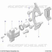 FRONT BRAKE CALIPER