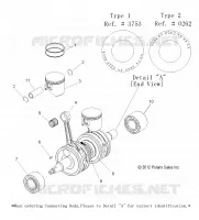 PISTON   CRANKSHAFT