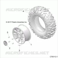 WHEELS, FRONT