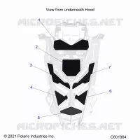 HOOD FOAM/SEAL